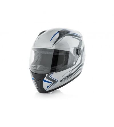 CASCO ACERBIS FS807 FULL FACE AZUL/GRIS