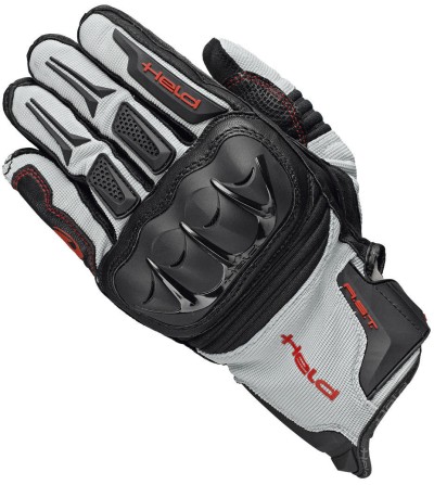 GUANTES HELD SAMBIA NEGRO/GRIS/ROJO