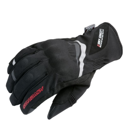 GUANTES GARIBALDI X-TIME NEGRO Y ROJO