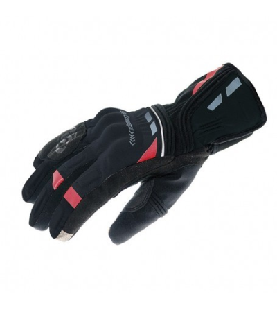 GUANTES GARIBALDI SAFETY NEGRO Y ROJO