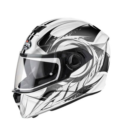 CASCO AIROH STORM ANGER BL/GR - TALLA L