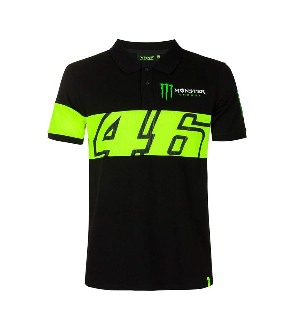 POLO VR46 NEGRO - TALLA S