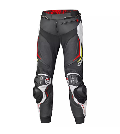 PANTALON HELD CUERO GRIND II NEGRO Y ROJO