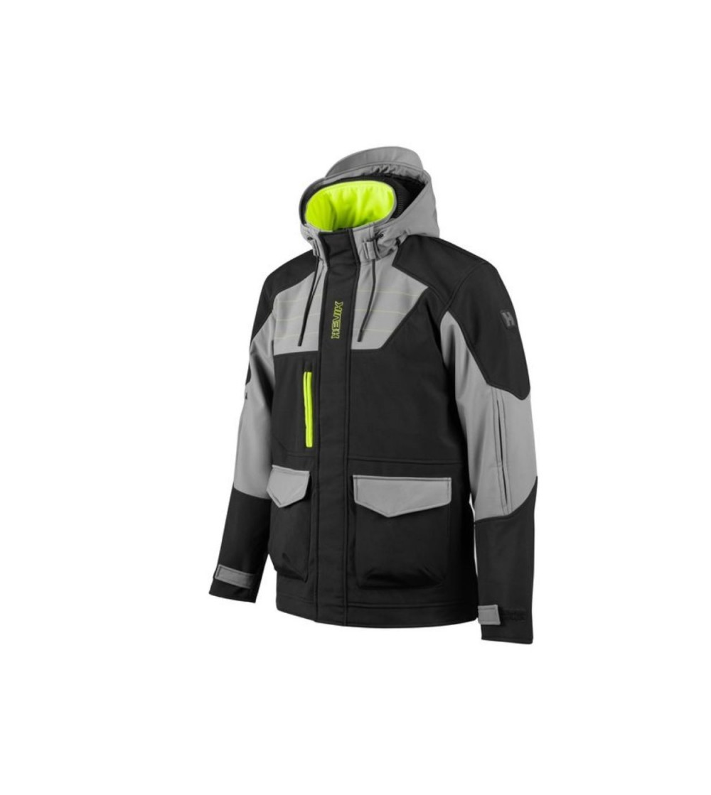CHAQUETA HEVIK POLARIS NEGRO/GRIS - TALLA L