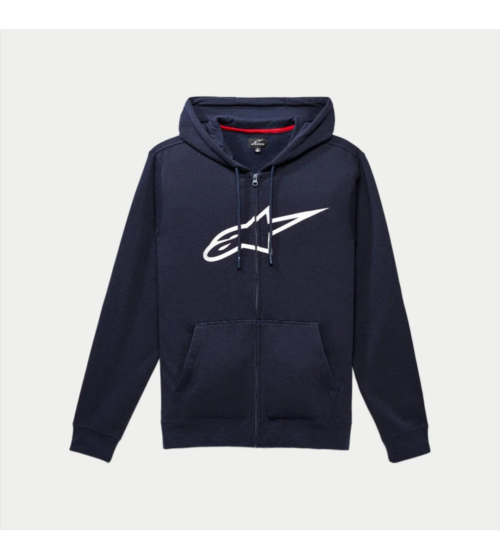 SUDADERA ALPINESTARS AGELESS II FLEECE NAVY AZUL - TALLA XXL