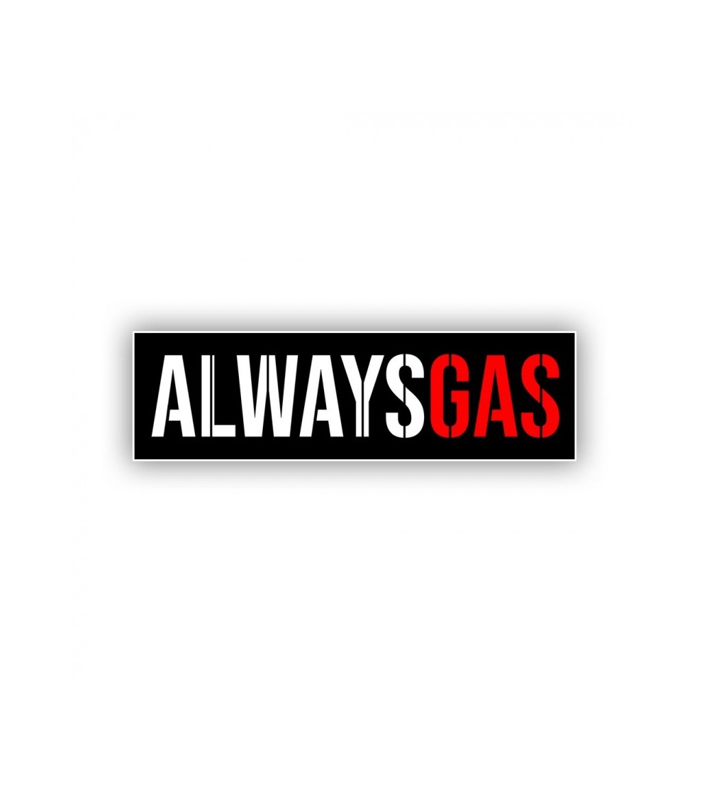 PEGATINA ALWAYS GAS BIG STICKER 15CM