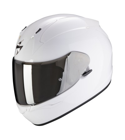 CASCO INTEGRAL SCORPION EXO-390 SOLID WHITE TALLA L